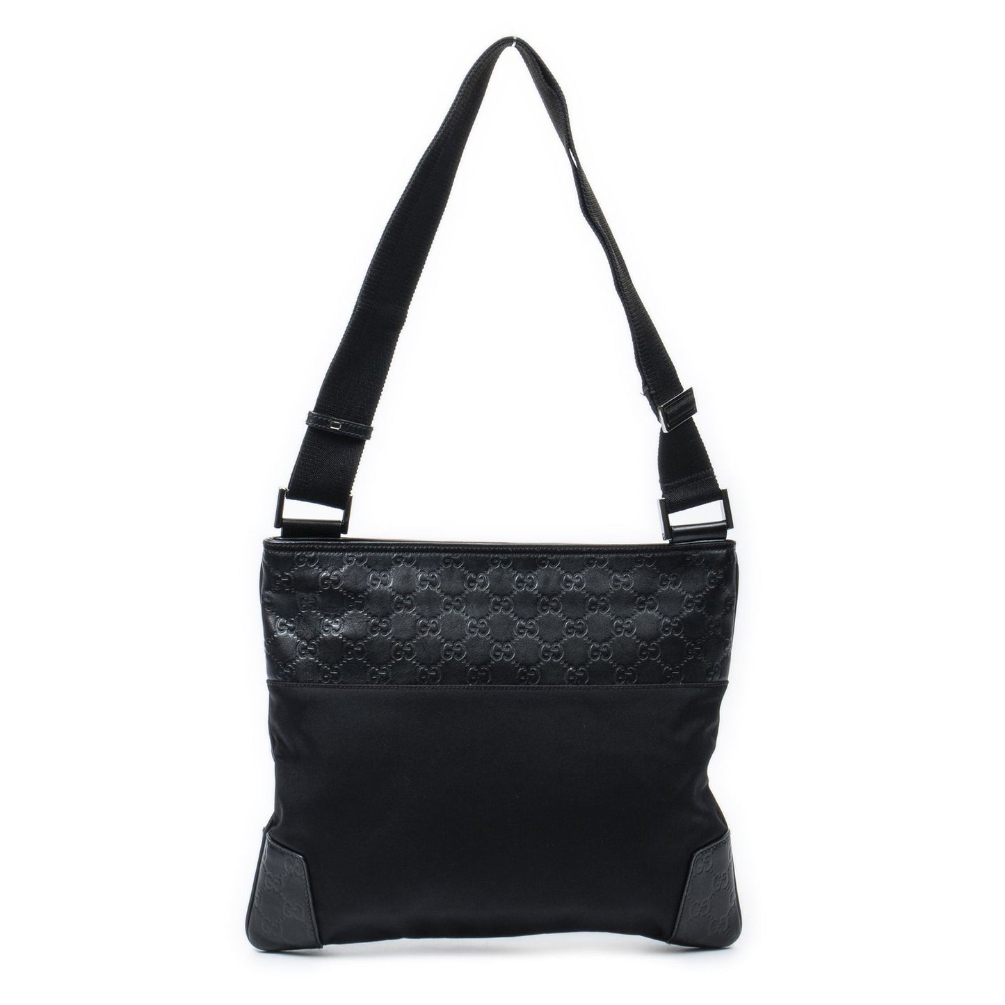 Gucci Messenger Bag Black Nylon Canvas — view 5