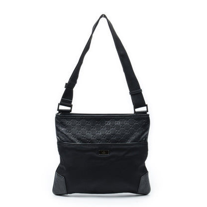 Gucci Messenger Bag Black Nylon Canvas