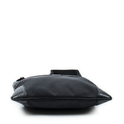 Gucci Messenger Bag Black Nylon Canvas — view 6