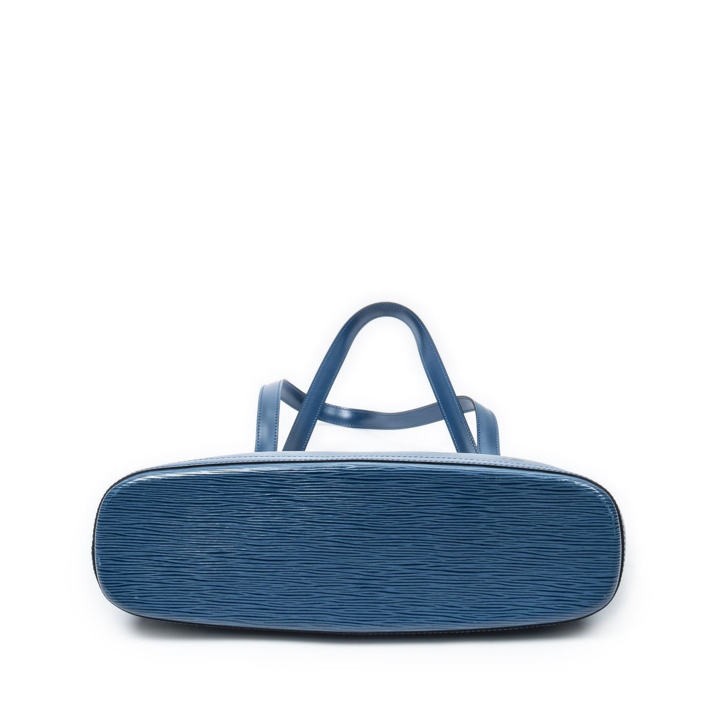 Louis Vuitton Ryu Sac Blue Epi Messenger Bag — view 6