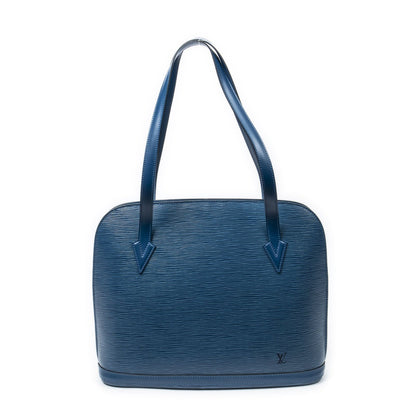 Louis Vuitton Ryu Sac Blue Epi Messenger Bag