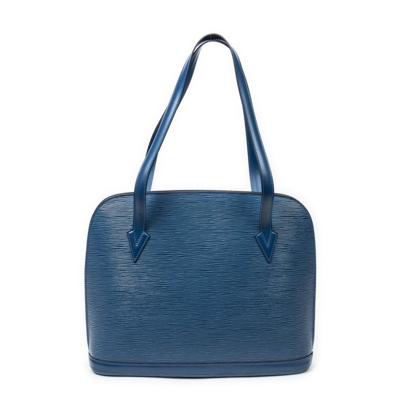 Louis Vuitton Ryu Sac Blue Epi Messenger Bag — view 5