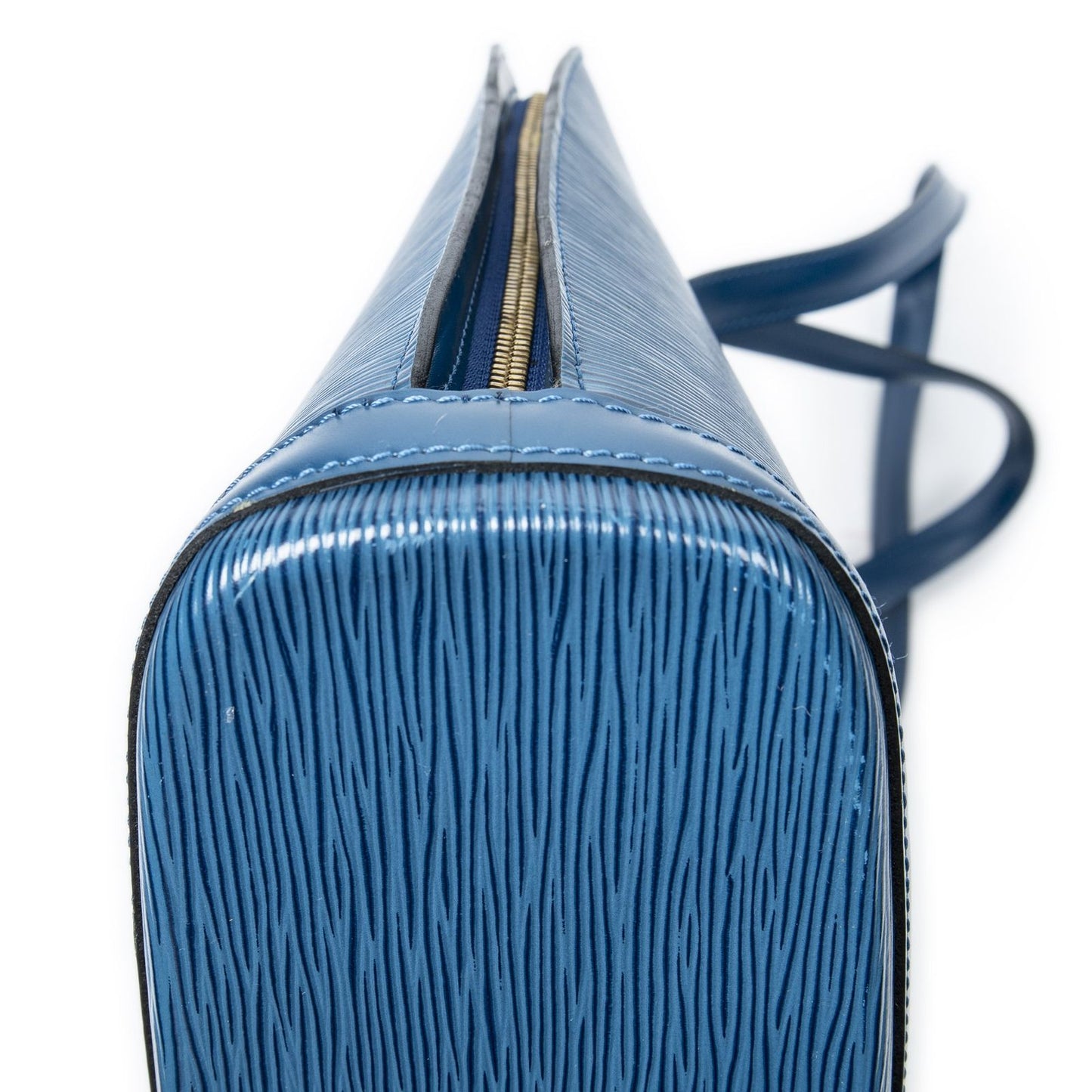 Louis Vuitton Ryu Sac Blue Epi Messenger Bag — view 8