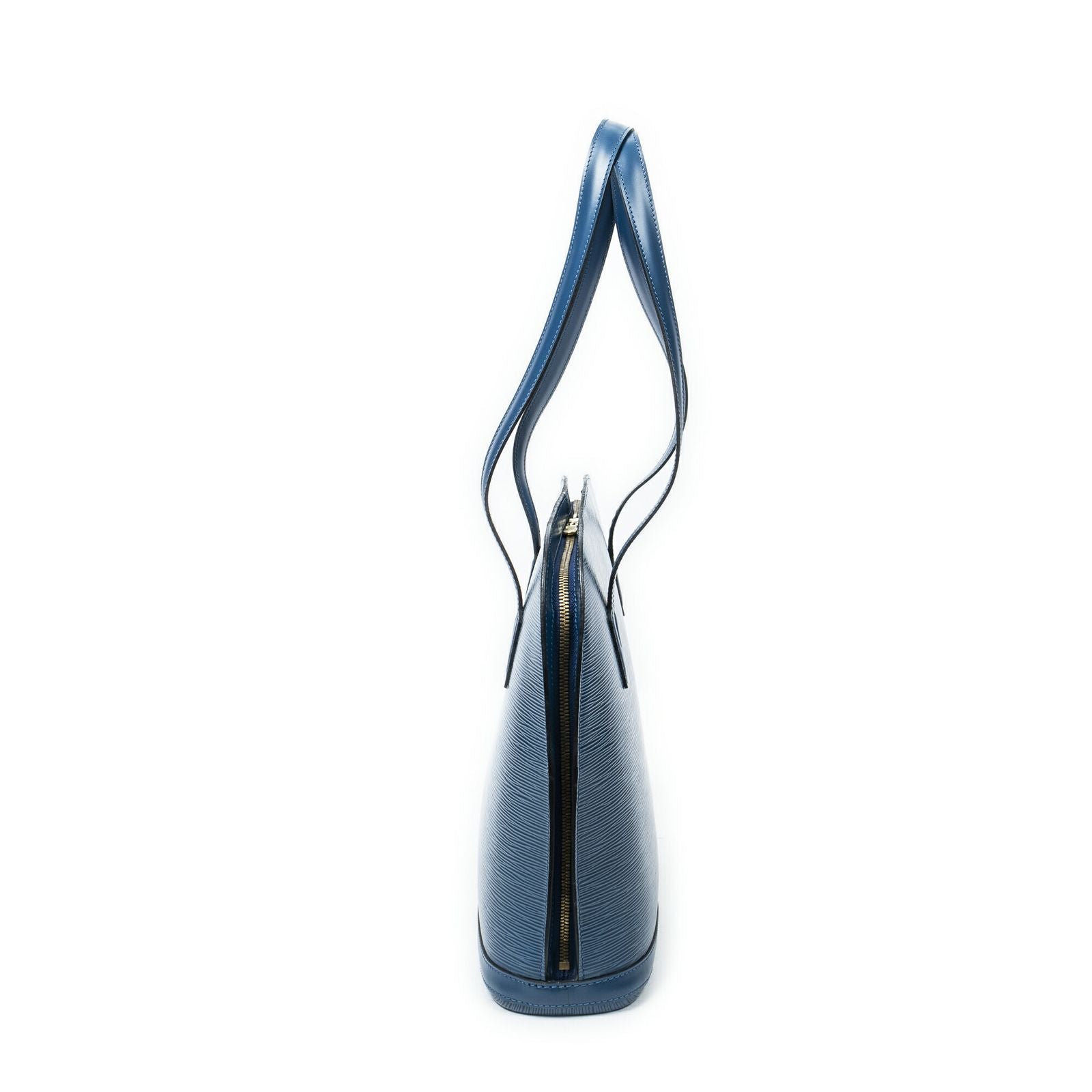 Louis Vuitton Ryu Sac Blue Epi Messenger Bag — view 4