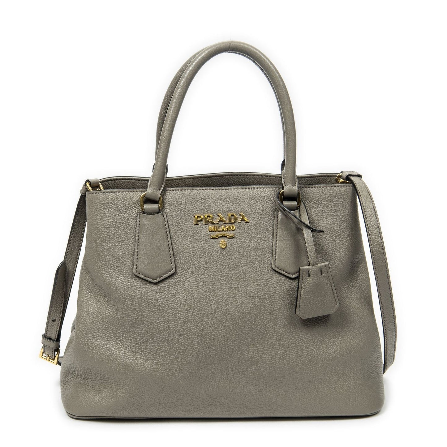 Prada Convertible Open Tote Gray Juvitero Phoenix