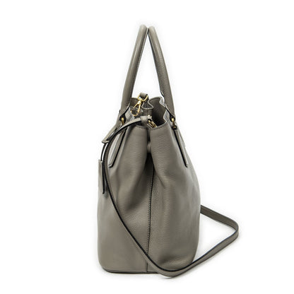Prada Convertible Open Tote Gray Juvitero Phoenix — view 3