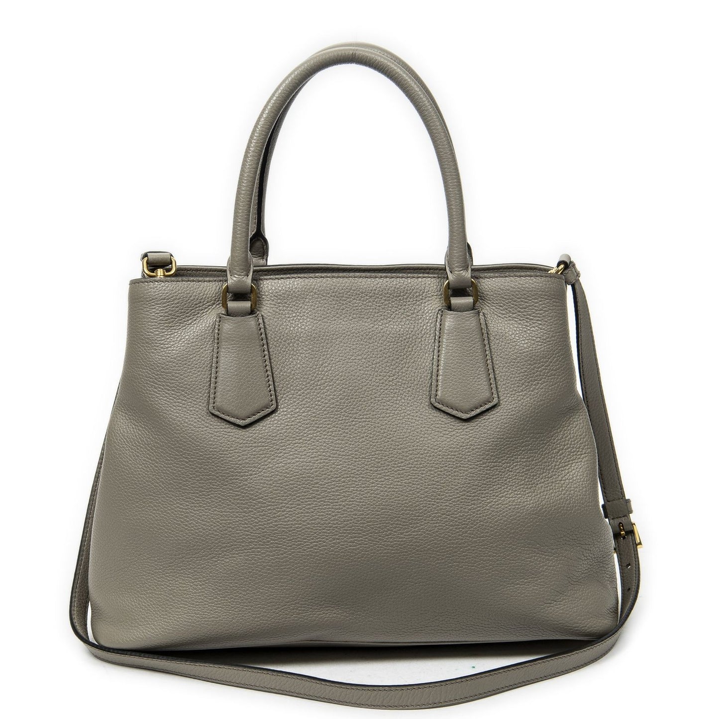 Prada Convertible Open Tote Gray Juvitero Phoenix — view 5