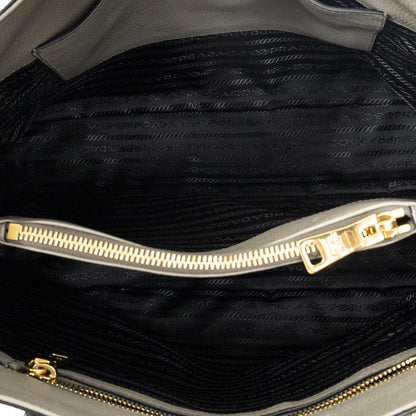 Prada Convertible Open Tote Gray Juvitero Phoenix — view 9