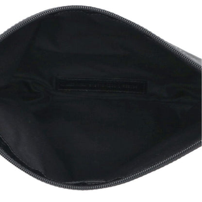 Balenciaga Leather Clutch Black — view 3