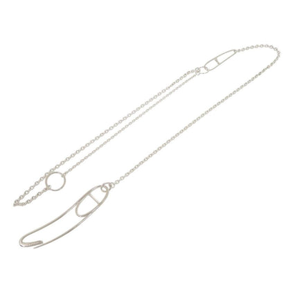 Hermes Chaine D'ancre Punk Long 925 Sterling Silver Necklace — view 3