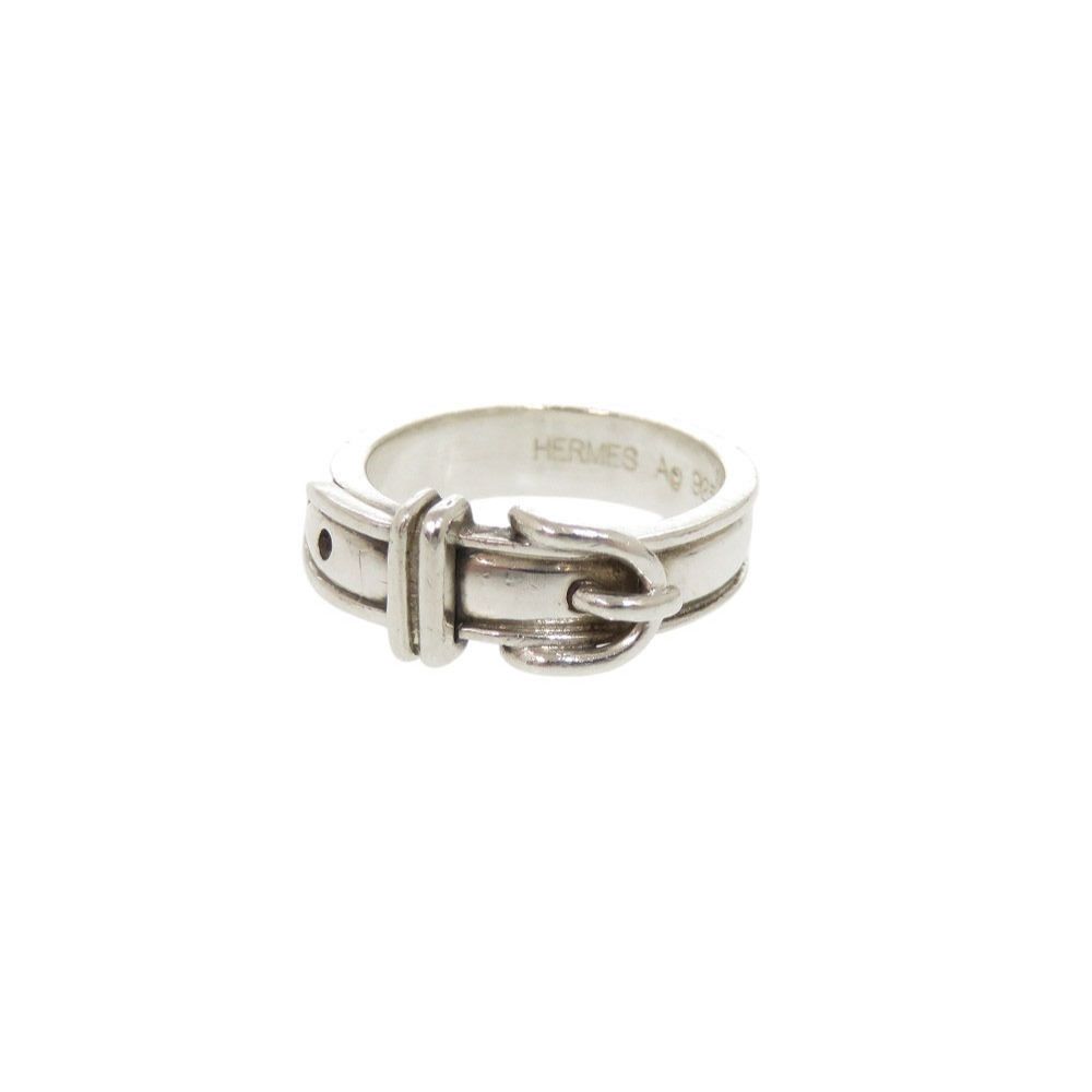 Hermes Ceinture 48 925 Sterling Silver Ring