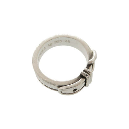 Hermes Ceinture 48 925 Sterling Silver Ring — view 7