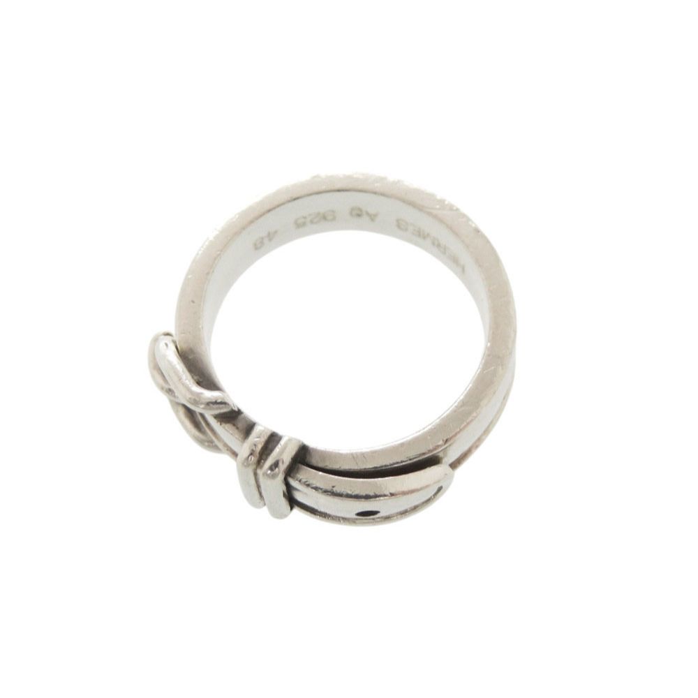 Hermes Ceinture 48 925 Sterling Silver Ring — view 8