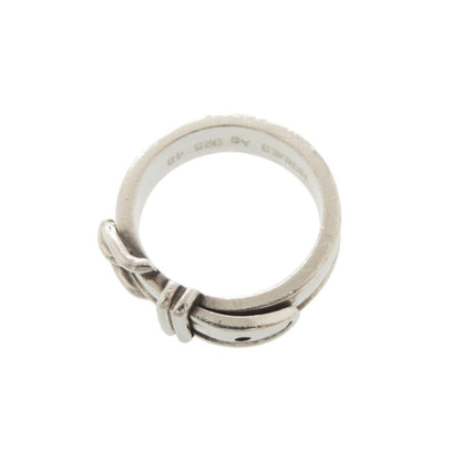 Hermes Ceinture 48 925 Sterling Silver Ring — view 8