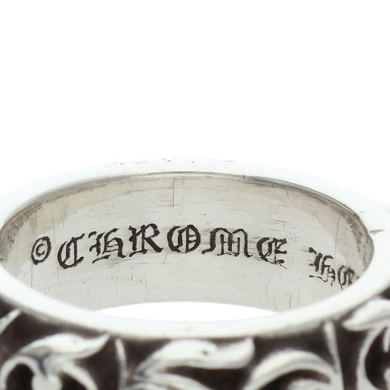 Chrome Hearts Etrnity Vine Band Eternity Silver Ring — view 3