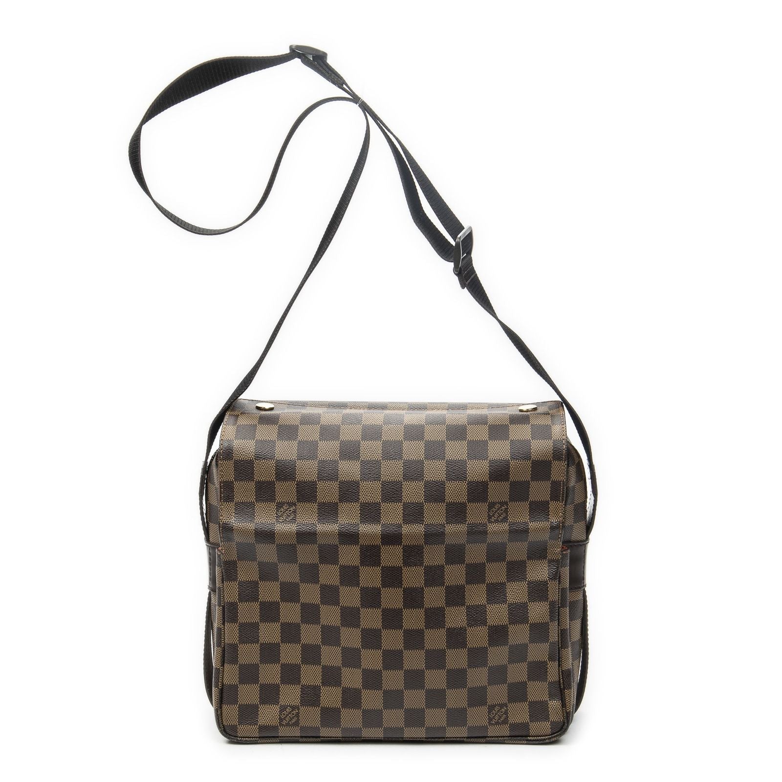 Louis Vuitton Naviglio Brown Damier Ebene Messenger Bag — view 5