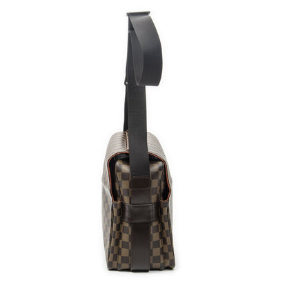 Louis Vuitton Naviglio Brown Damier Ebene Messenger Bag — view 3