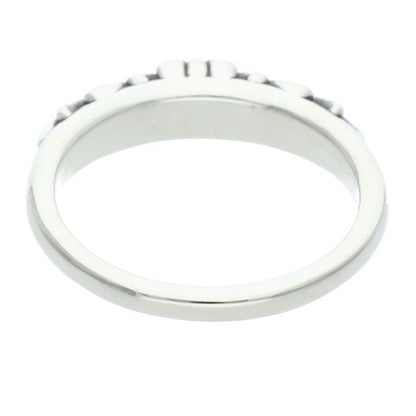 Chrome Hearts Baby Classic Floral Cross Silver Ring — view 2