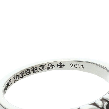 Chrome Hearts Baby Classic Floral Cross Silver Ring — view 4