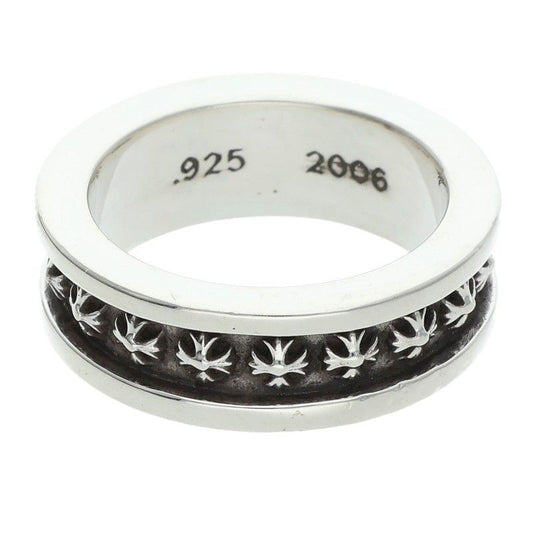 Chrome Hearts CH Prs Mini CH Plus Mini Silver Ring