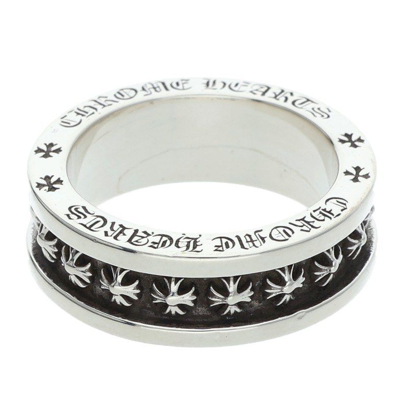 Chrome Hearts CH Prs Mini CH Plus Mini Silver Ring — view 2