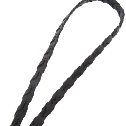 Loewe Braided Leather Black Shoulder Strap — view 4