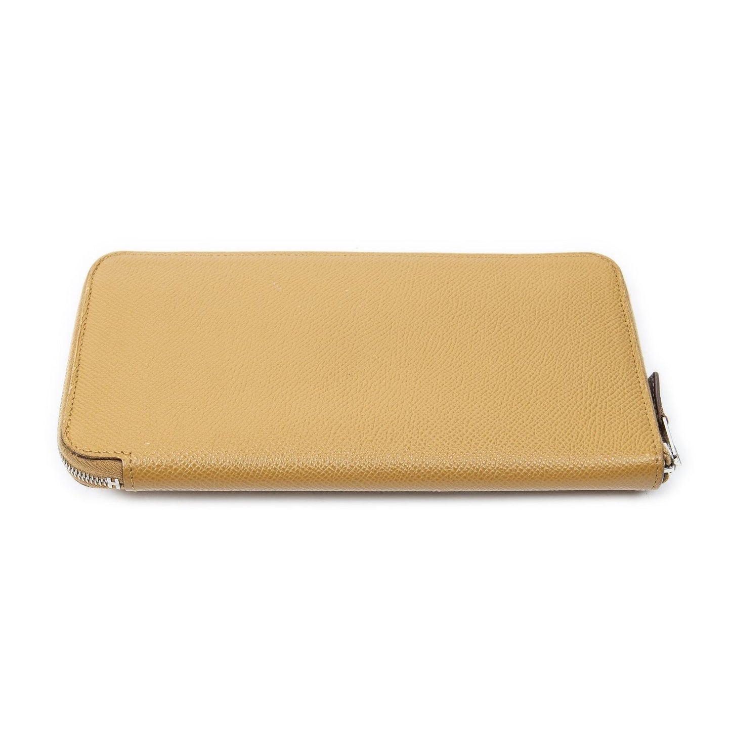 Hermes Azap Silk Wallet Tan Epsom — view 3
