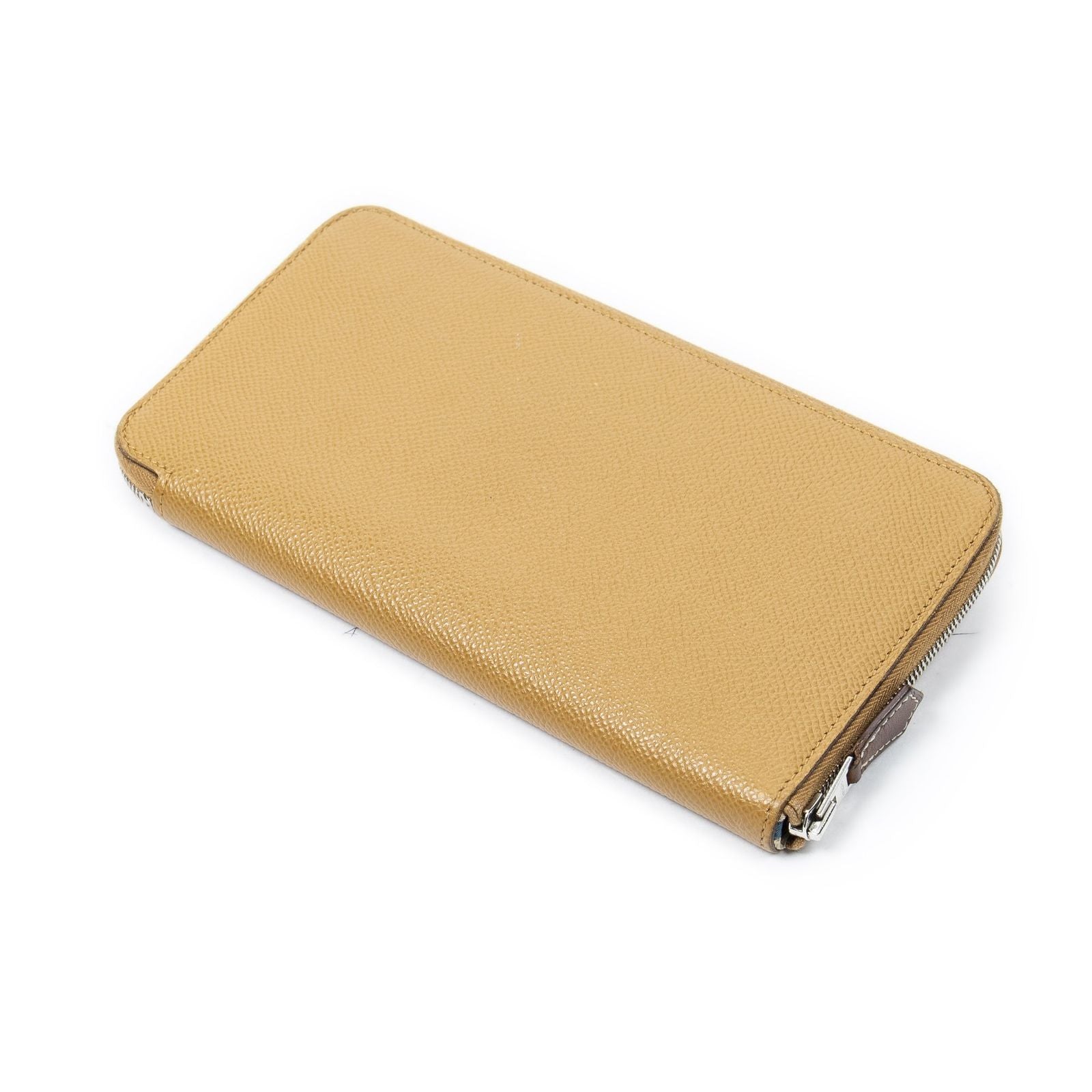 Hermes Azap Silk Wallet Tan Epsom — view 2