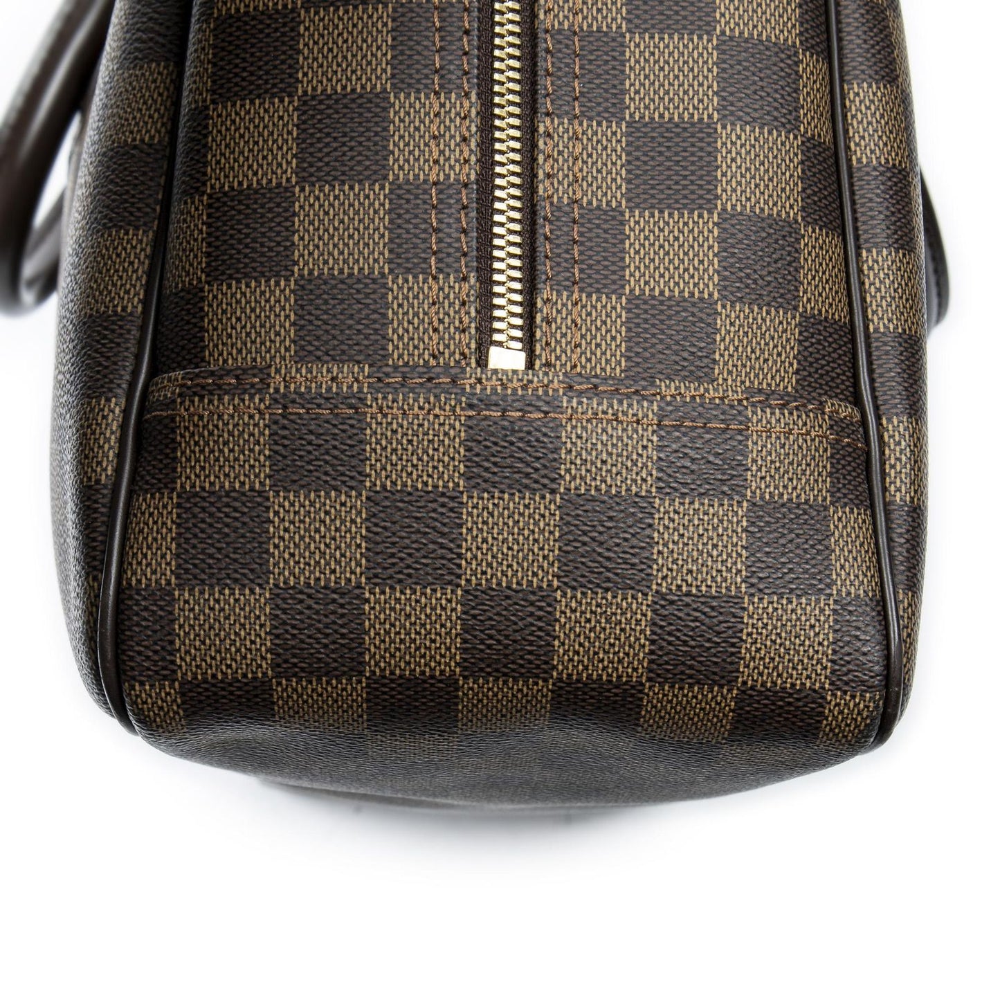 Louis Vuitton Deauville Brown Damier Ebene Handbag — view 7