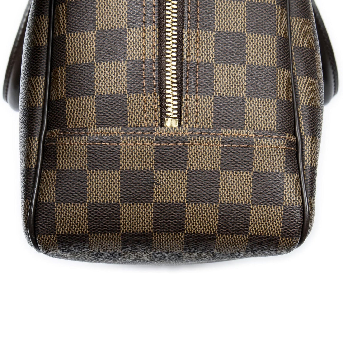 Louis Vuitton Deauville Brown Damier Ebene Handbag — view 8