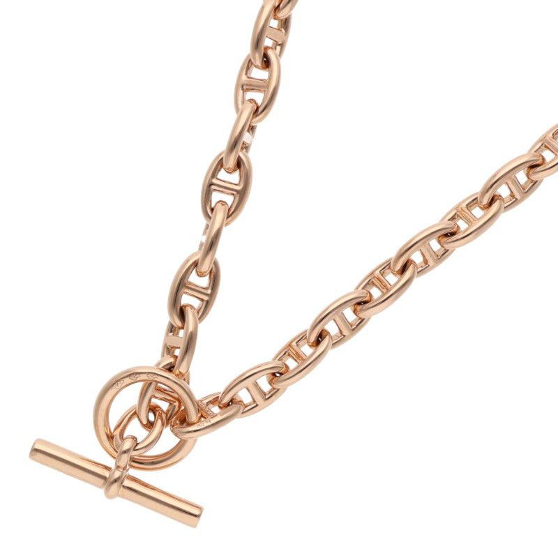 Hermes Chaine D'ancre TPM 18k Pink Gold TPM Choker Necklace