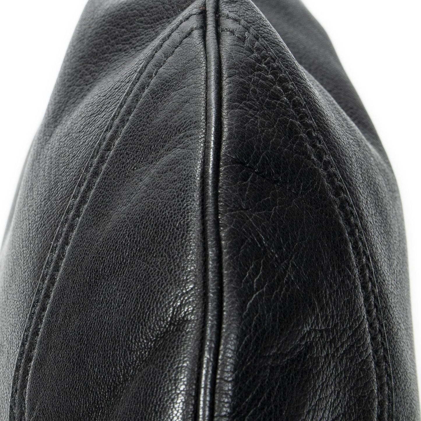 Gucci Large Web Prince Hobo Black Gray Calfskin Leather — view 7