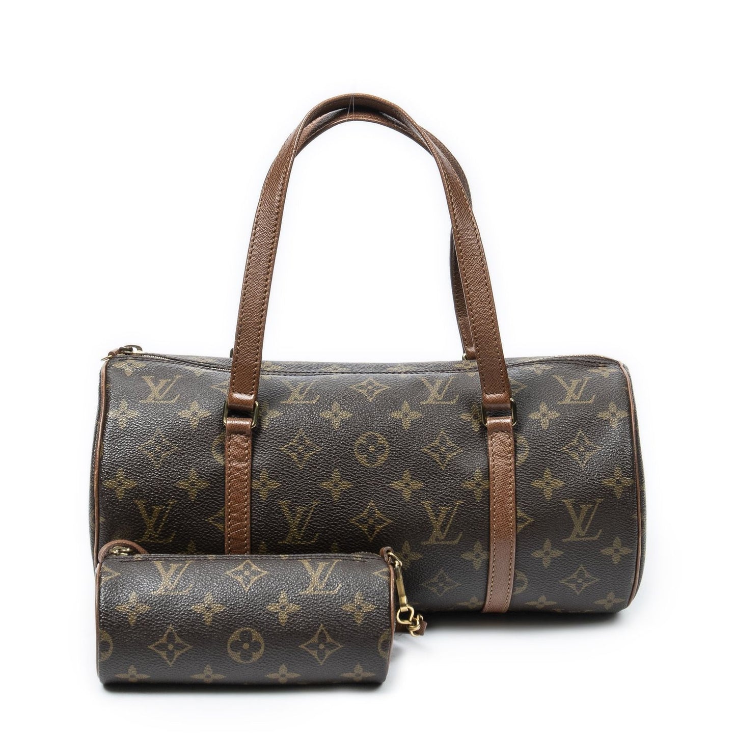 Louis Vuitton Papillon Brown Monogram Canvas Handbag