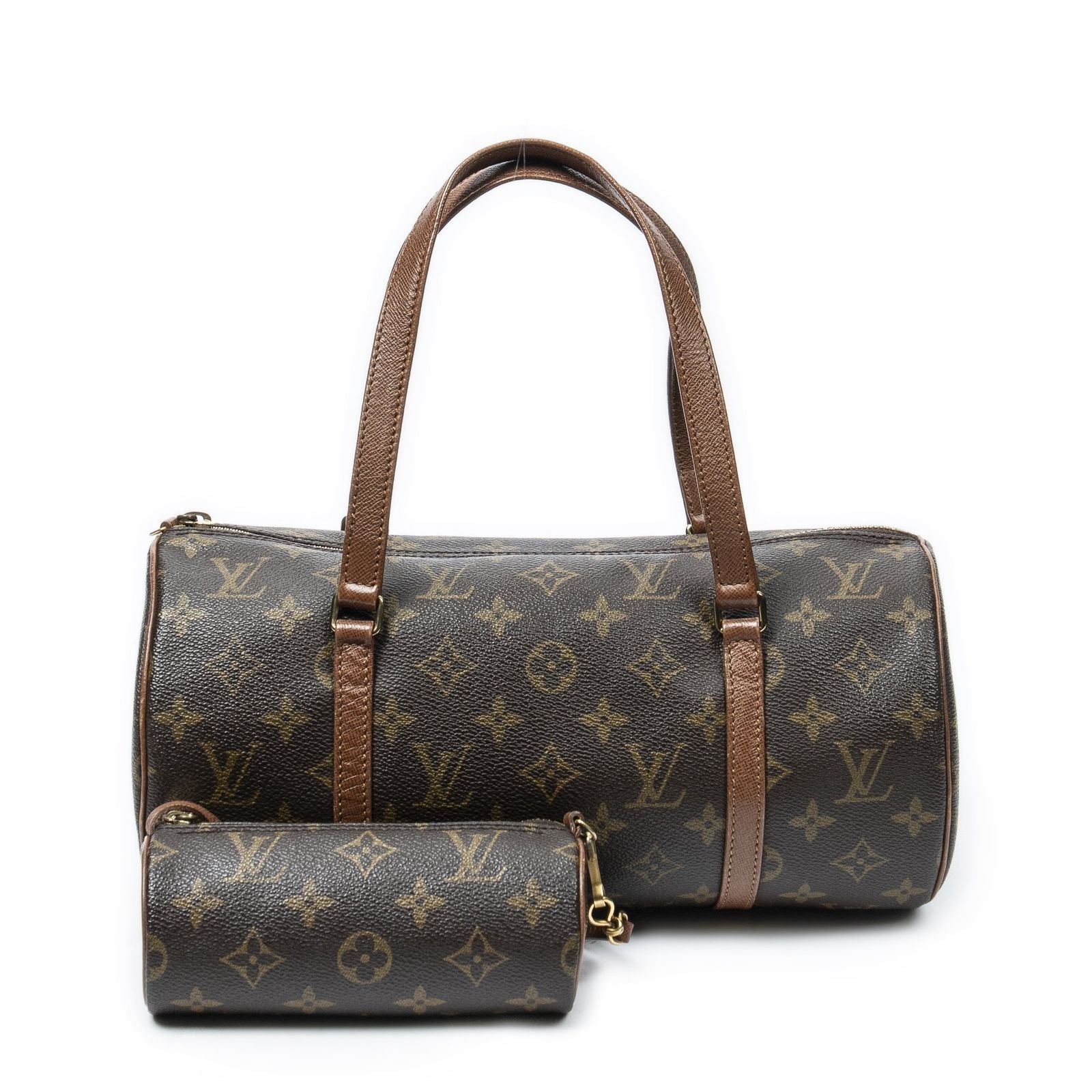 Louis Vuitton Papillon Brown Monogram Canvas Handbag
