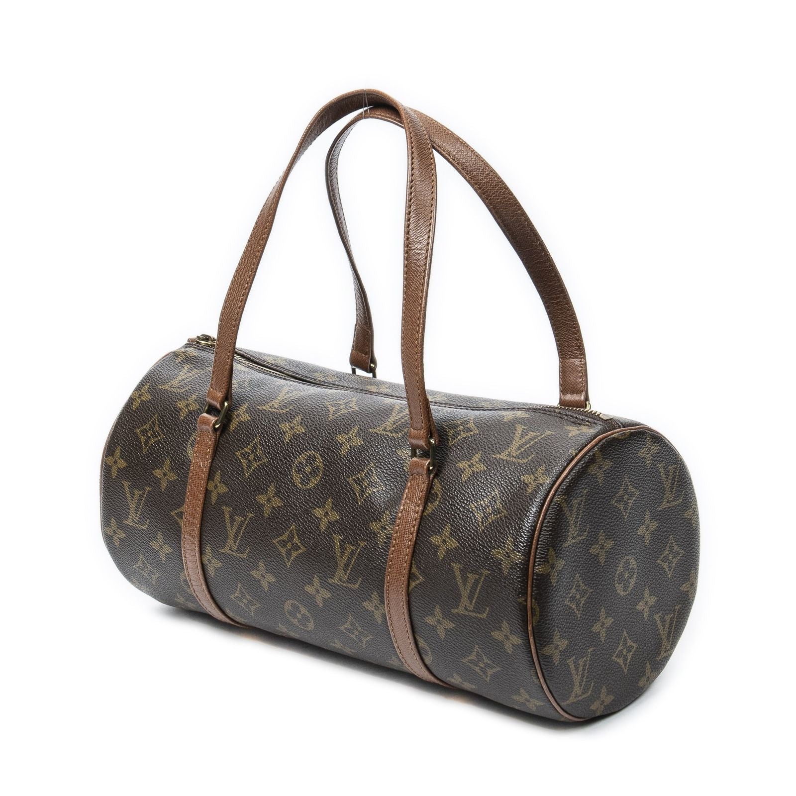 Louis Vuitton Papillon Brown Monogram Canvas Handbag — view 2
