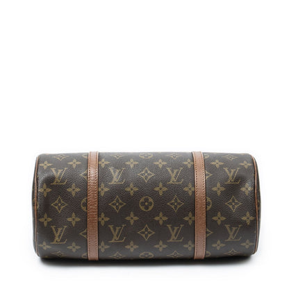 Louis Vuitton Papillon Brown Monogram Canvas Handbag — view 6