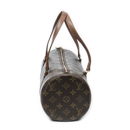 Louis Vuitton Papillon Brown Monogram Canvas Handbag — view 4