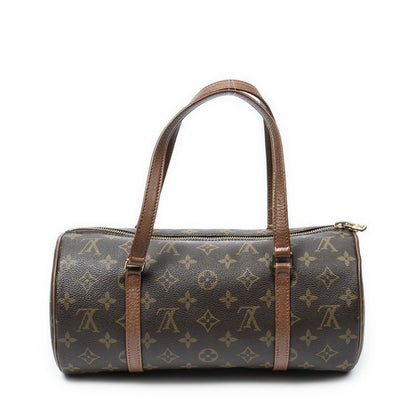 Louis Vuitton Papillon Brown Monogram Canvas Handbag — view 5