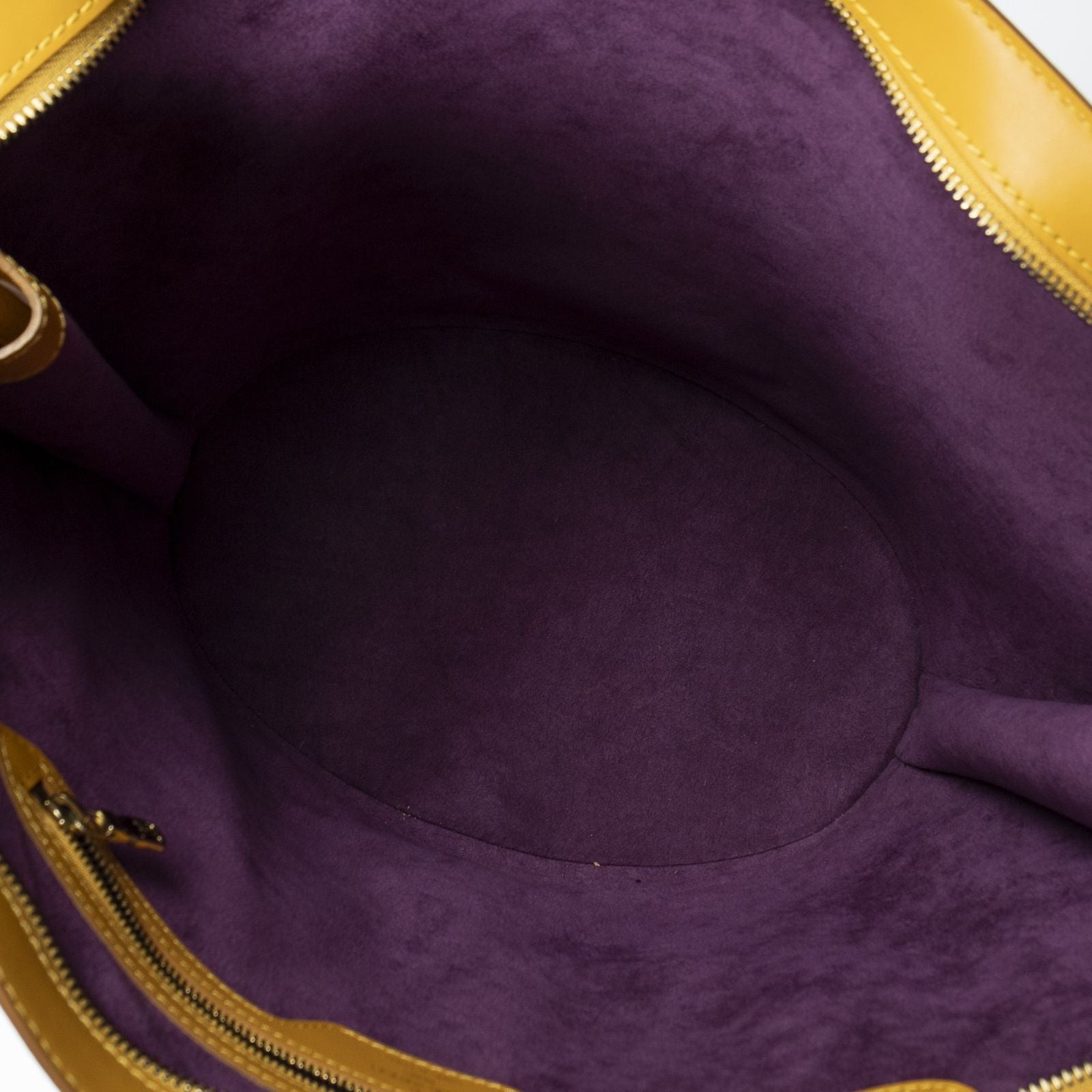 Louis Vuitton Saint Jacques Shopping Yellow Epi Messenger Bag — view 9