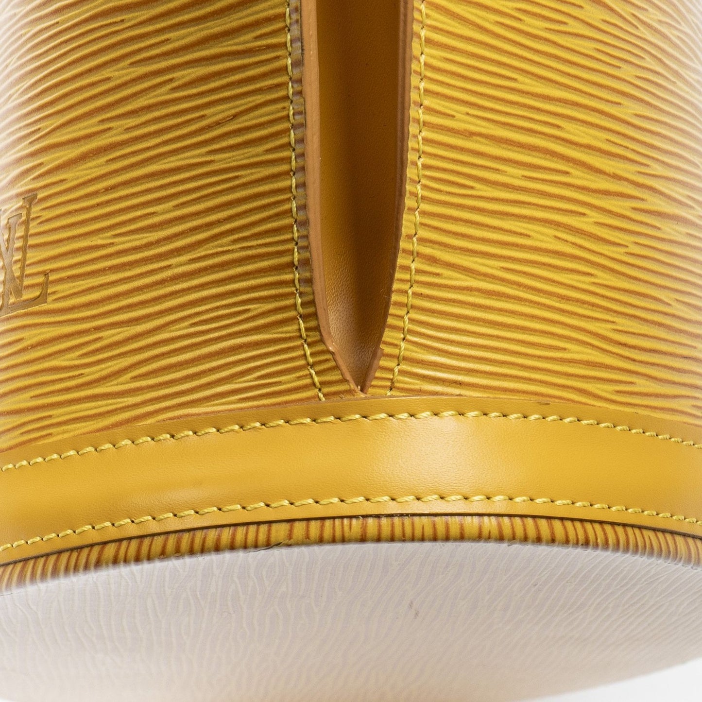 Louis Vuitton Saint Jacques Shopping Yellow Epi Messenger Bag — view 7