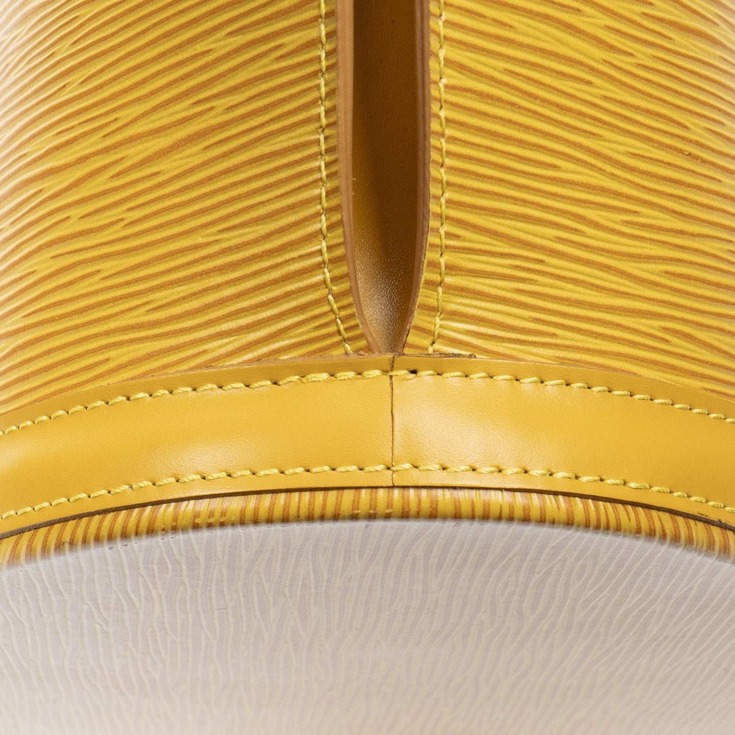 Louis Vuitton Saint Jacques Shopping Yellow Epi Messenger Bag — view 8