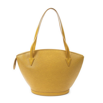 Louis Vuitton Saint Jacques Shopping Yellow Epi Messenger Bag — view 5