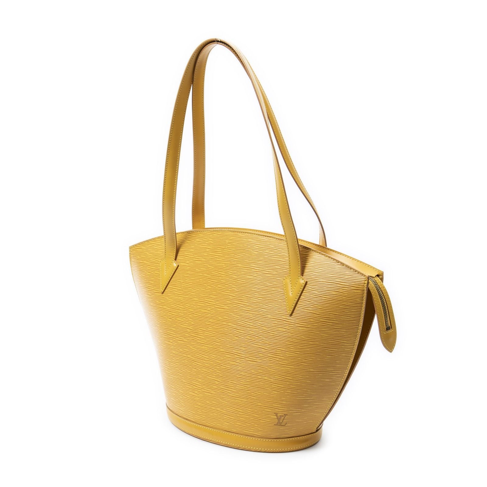 Louis Vuitton Saint Jacques Shopping Yellow Epi Messenger Bag — view 2