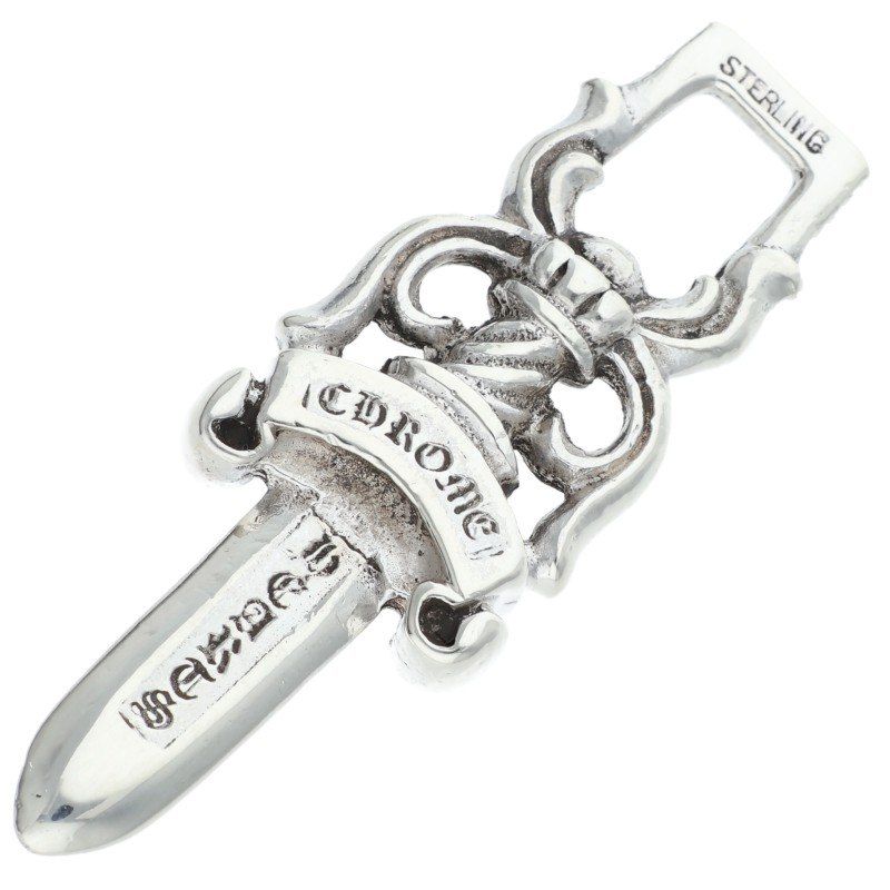 Chrome Hearts Pendant Silver Necklace 10