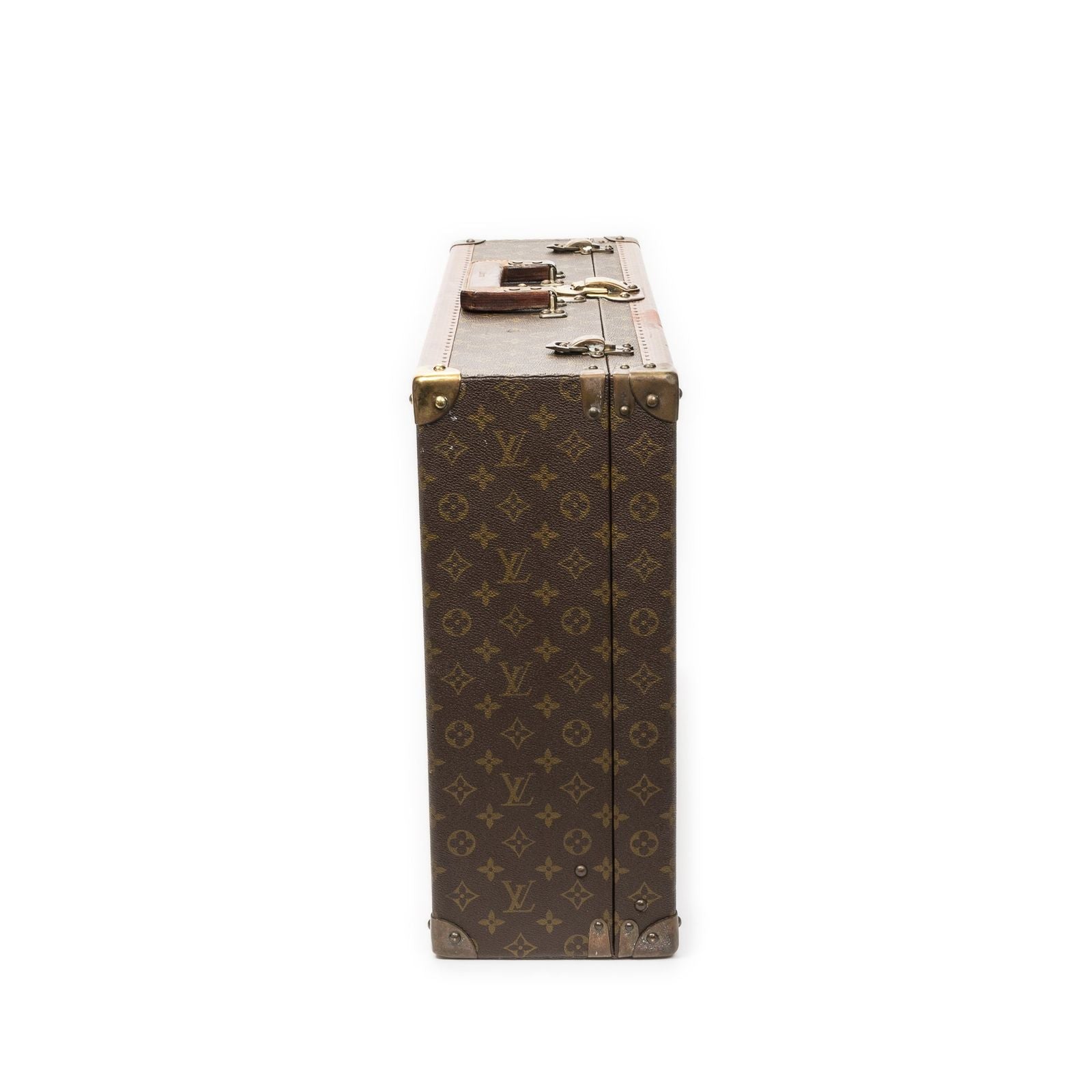 Louis Vuitton Brown Monogram Canvas Travel Bag — view 3
