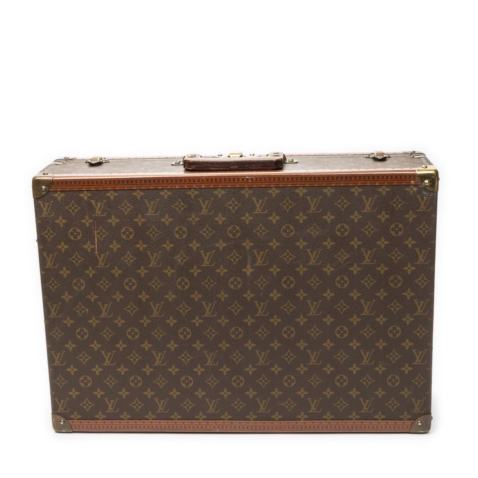 Louis Vuitton Brown Monogram Canvas Travel Bag