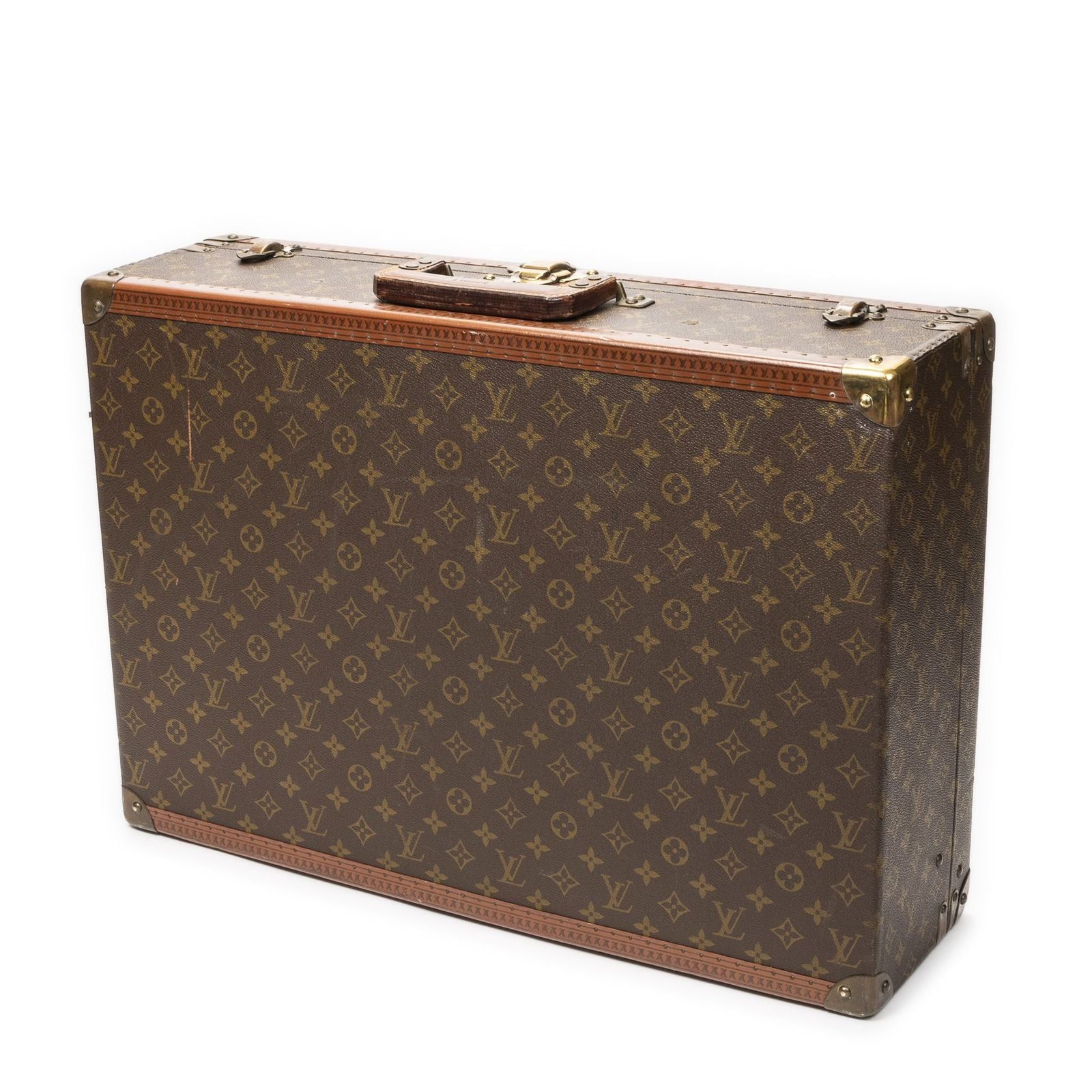 Louis Vuitton Brown Monogram Canvas Travel Bag — view 2
