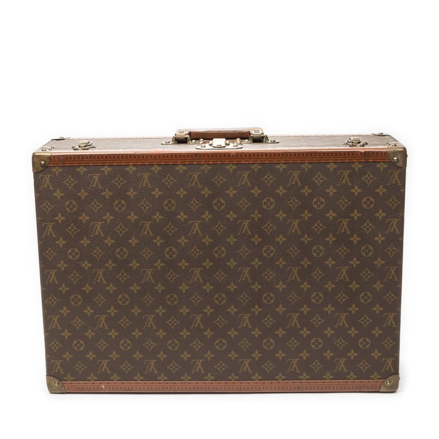 Louis Vuitton Brown Monogram Canvas Travel Bag — view 5
