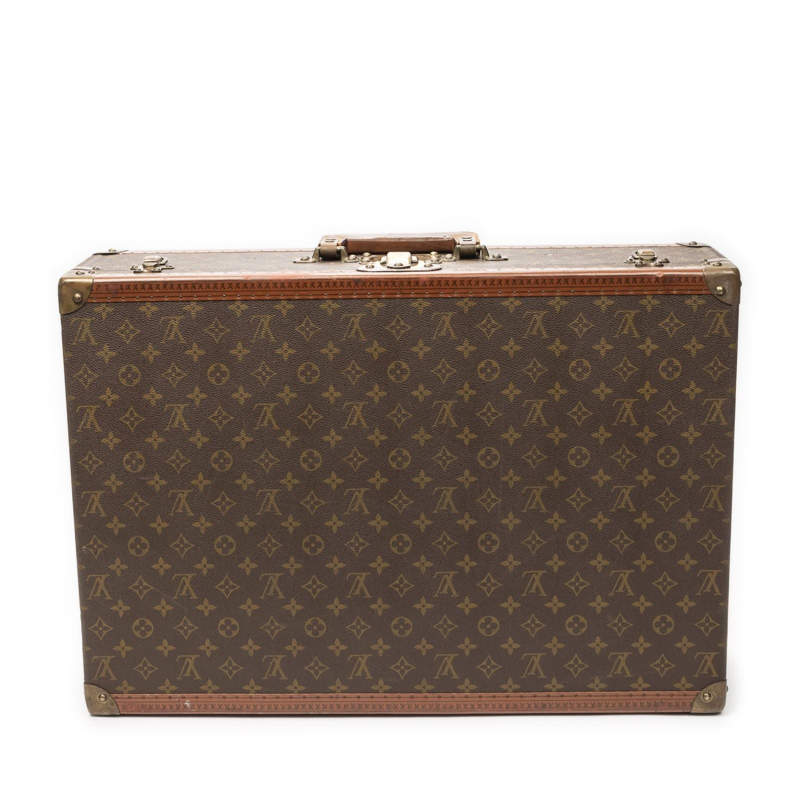 Louis Vuitton Brown Monogram Canvas Travel Bag — view 5