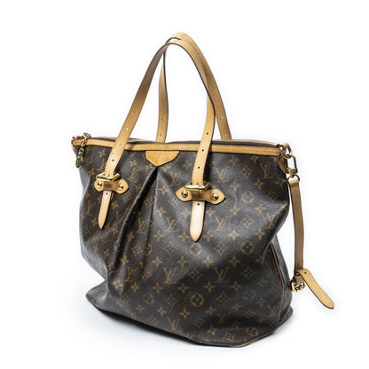 Louis Vuitton Palermo Brown Monogram Canvas Messenger Bag — view 2